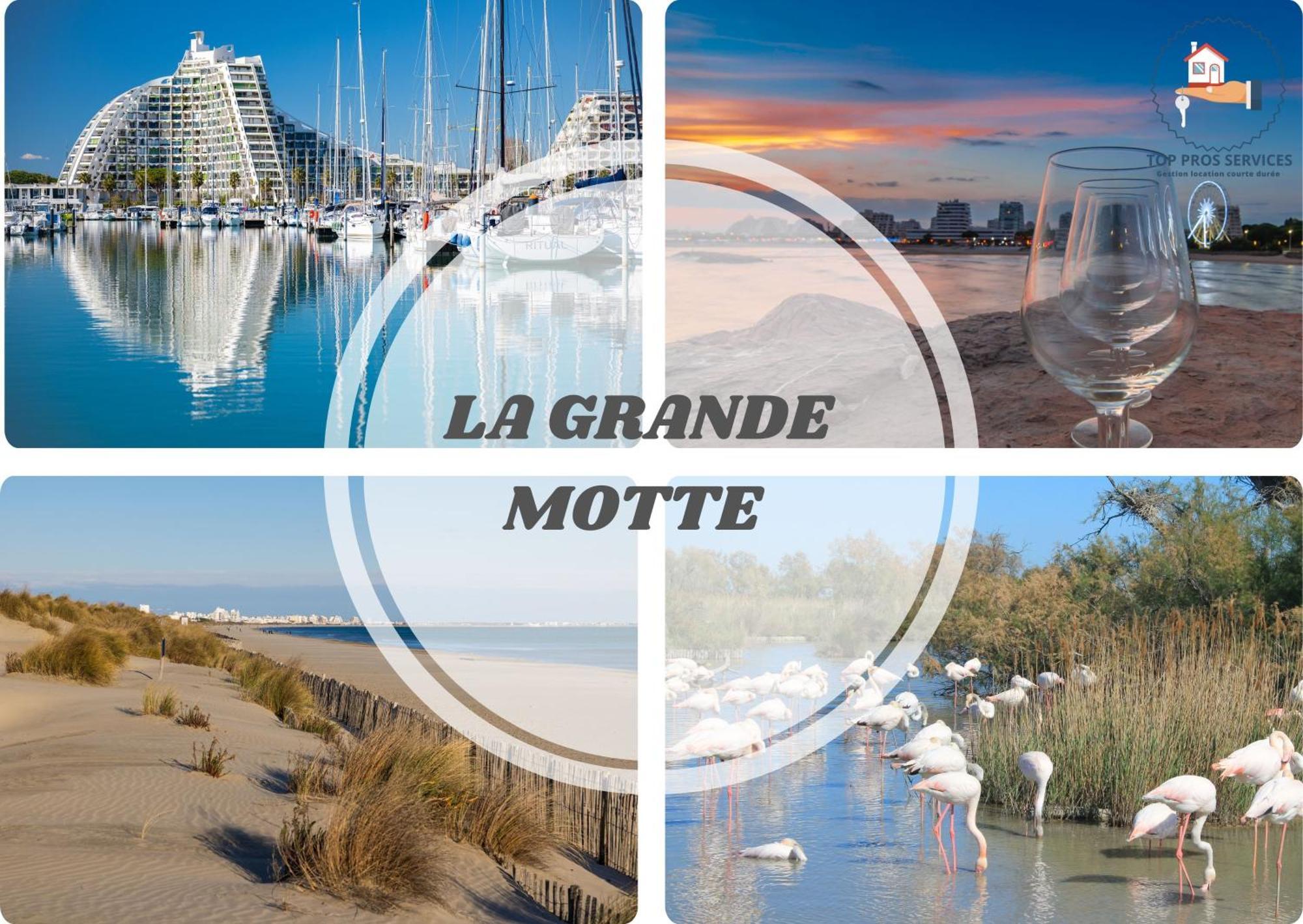 לה גרנד מוט L'Amazone Studio Plein Centre Plages A 2Min Clim Wifi Sur Le Port - Top Prosconciergerie- מראה חיצוני תמונה